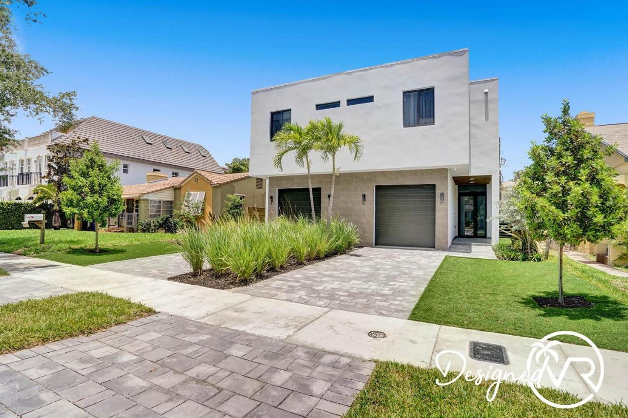 Modern Beauty With Private Heated Pool- Unit B Villa Fort Lauderdale Exterior photo