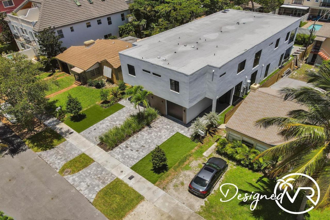 Modern Beauty With Private Heated Pool- Unit B Villa Fort Lauderdale Exterior photo