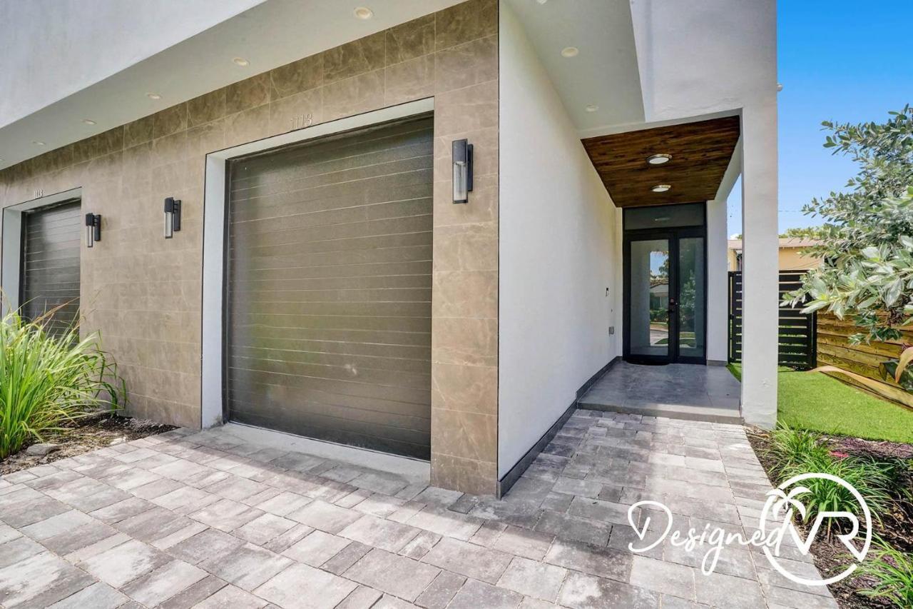 Modern Beauty With Private Heated Pool- Unit B Villa Fort Lauderdale Exterior photo