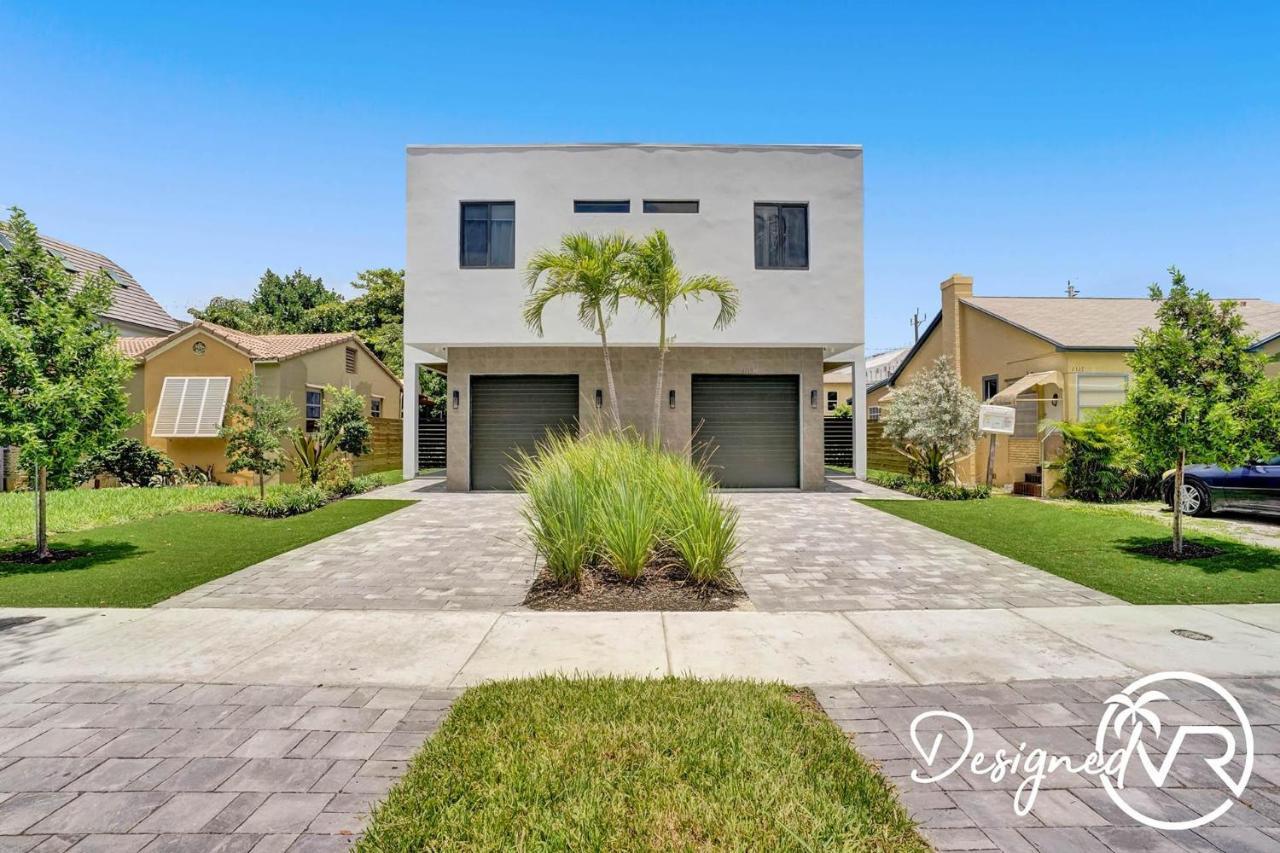 Modern Beauty With Private Heated Pool- Unit B Villa Fort Lauderdale Exterior photo